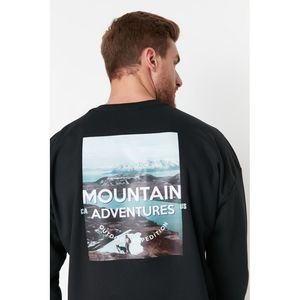 NWT Trendyol Men Oversize Crew neck Knitted Sweatshirt